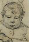 Emil Gauguin as a Child, Right Hand Forward