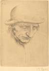 Peasant in a Round Hat (Paysan avec chapeau rond) II