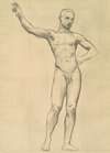 Study of Apollo for ‘Apollo and the Muses’ II