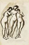 Group of Three Female Nudes I