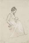 Infant’s Repast – Study of a Mother and Child