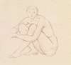 Female Nude – Study of a seated Figure
