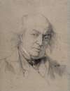Portrait de Béranger Pierre-Jean (1780-1857) à 70 ans