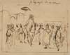 Study for ‘The Sultan of Morocco and His Entourage’