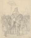 Study for ‘The Sultan of Morocco and His Entourage’