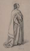 Standing Figure of a Robed Man