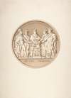 Design for a Medal Commemorating the Treaty of Paris, 1814
