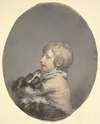 William Evelyn of St Clere, Kent, Holding a Spaniel