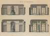 Longitudinal and Cross Sections of the Dining Rooms of the Hôtel de Montholon