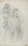 An Equestrian Figure and Other Studies