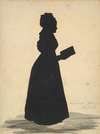 Silhouette of Mrs. Thomas Wheeler Williams, Lucretia Woodbridge Perkins, 1796-1829