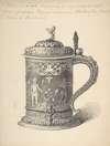 Preparatory Drawing for an Illustration of a Seventeenth-Century Dutch Tankard from the Demidov Collection