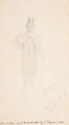 Caricature of James McNeil Whistler