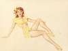 Pin-Up in Yellow