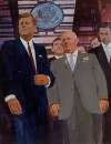 President Kennedy and General Secretary of the Communist Party of the Soviet Union Khrushchev