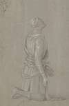 A Kneeling Man in Fifteenth-Century Costume