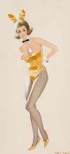 Playboy Bunny in Gold