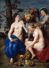 Ceres With Two Nymphs