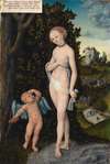 Venus with Cupid Stealing Honey