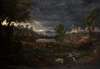 Landscape during a Thunderstorm with Pyramus and Thisbe