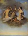 Juno, Minerva and Venus with Cupid