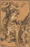 Aeneas Saving His Father from Troy