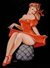 Pin-Up in Red