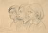 The Artist’s Children; Friedrich, Emil, and Ernst