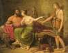 Hippolytus, Phaedra And Theseus