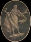 Allegorical Figure Representing a Virtue, Possibly Patriotism
