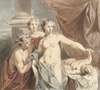 Ceres, Venus, Bacchus en slapende Amor