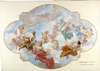Bozzetto for the ceiling fresco in the dance hall of the Paul Ritter von Schoeller Palace in Vienna