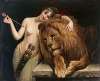 La déesse Diane et un lion
