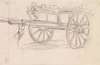 The Plague of Elliant – Sketch of a Cart carrying the Dead
