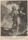 Hercules wrestles with Antaeus