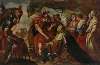 Coriolanus persuaded by his family to raise the Siege of Rome