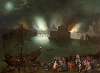 Aeneas rescuing his father from the burning Troy