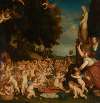 The worship of Venus, after Titian