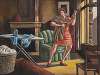 Woman Ironing