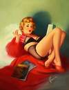 Detective Story Pin-Up