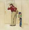 Boy and Shopkeeper; Gone on Business
