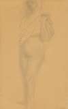 Study of a Nude with Drapery