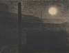 Courbevoie; Factories by Moonlight