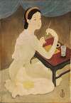 Lady Writing a Poem