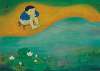 Le petit pêcheur du lac (Child Fishing by The Lake)
