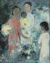 Trois Jeunes Femmes avec un Enfant (Three Young Ladies with a Baby)