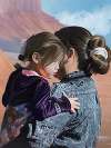 Mother and Child (Elvina and Tianna Yazzie, Monument Valley, Utah)