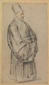 Portrait of Nicolas Trigault in Chinese Costume