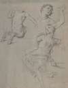 Studies for the Figure of a Centaur and a Nymph