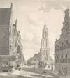 Marketplace of Delft with the Nieuwekerk